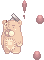 黃色泰迪熊